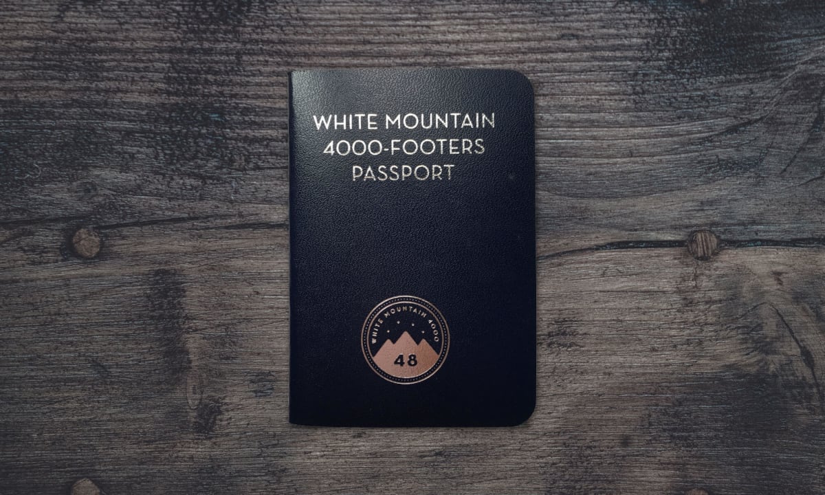 Large image of the White Mountain 4000-Footers Passport